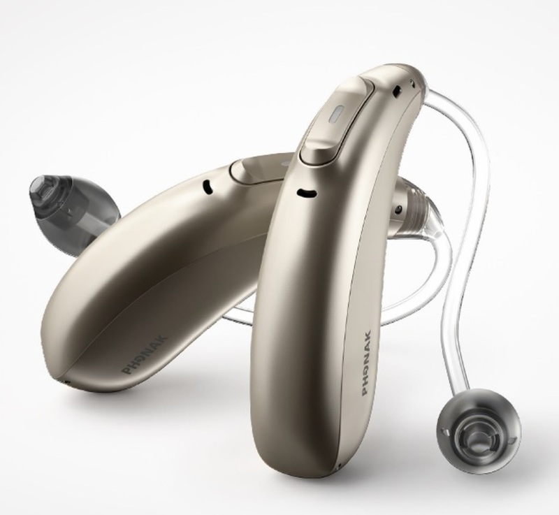 Phonak Hörgeräte mit Slim Tube 4.0 Schallschlauch