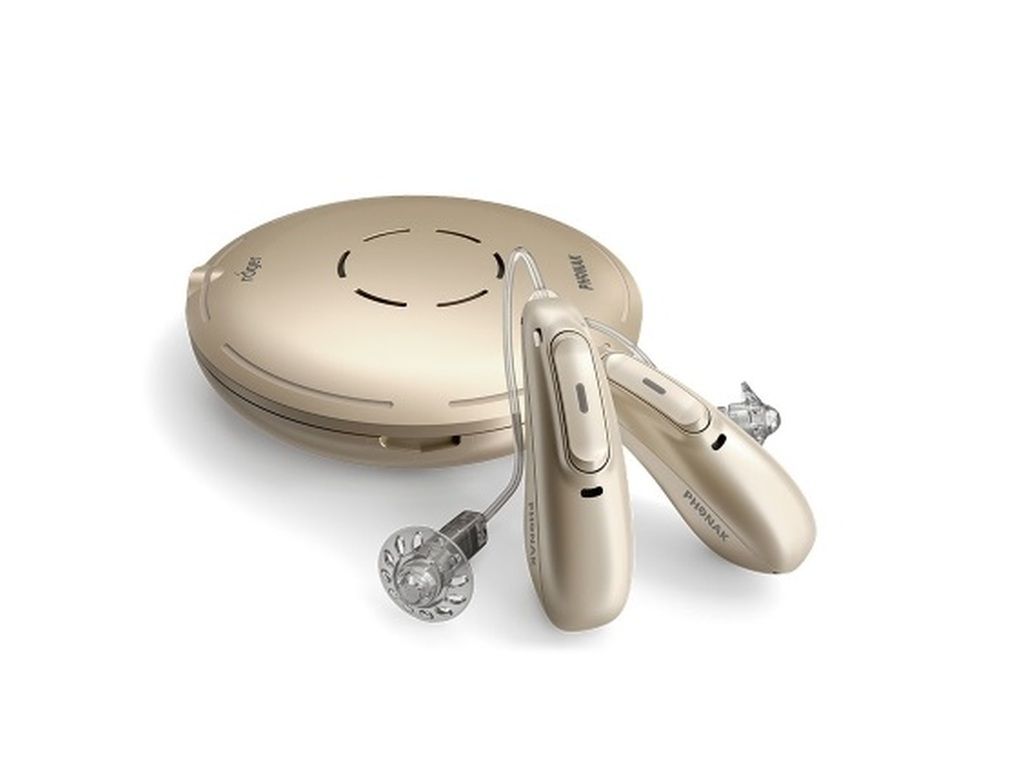 Phonak Roger Select mit Hörgeräten