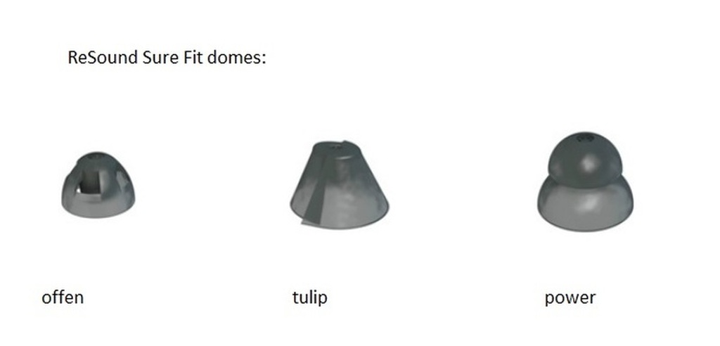 ReSound Schirmchen Typen