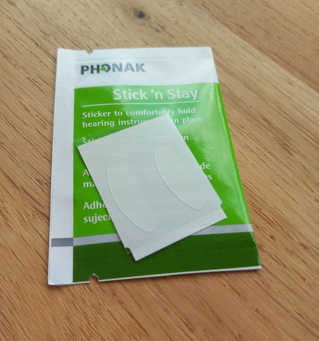 Phonak Stick ´n Stay Haftstreifen transparent