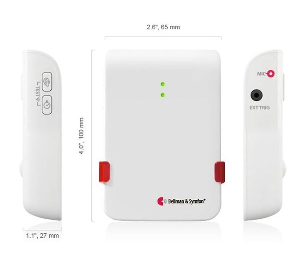 Bellman Visit Babysender Abmessungen