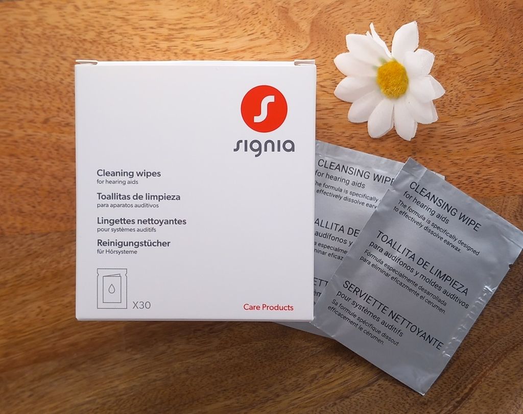 Signia feuchte Reinigungstücher