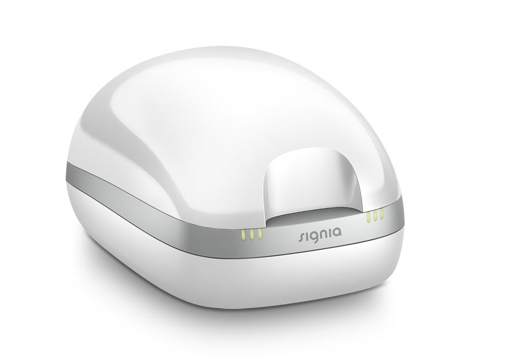 Signia induktiv Charger II geschlossen